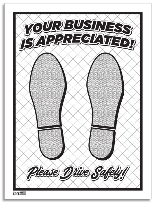 Plastic Coated Floor Mat