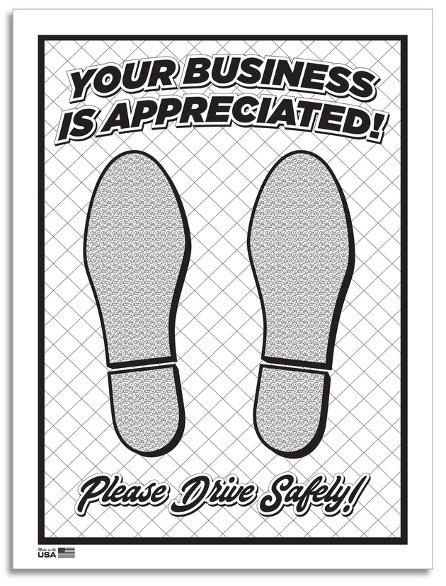 Plastic Coated Floor Mat
