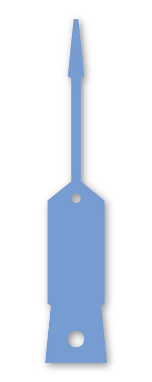 Self-Locking Key Tags