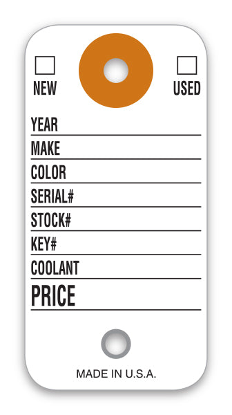 Colored Key Tags