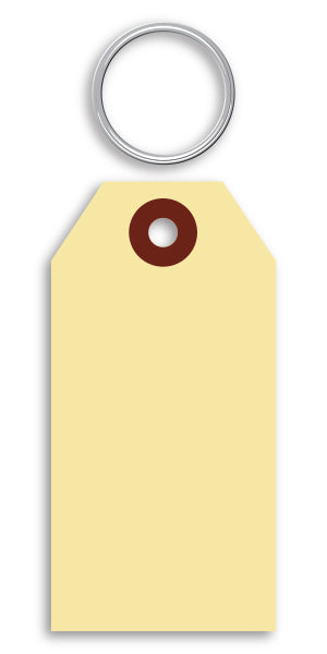 Manila Key Tags