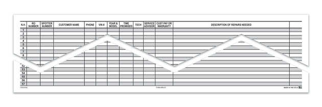 Route Sheets/Appointments - Form #RS-57