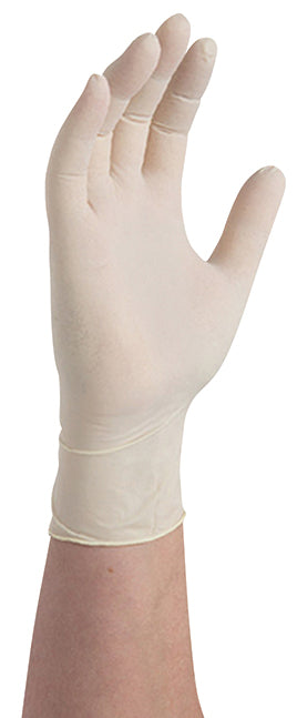 Latex Gloves - Large - Powder Free, Box of 100