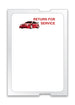 Static Cling Printing System Supplies - "Return for Service" Generic Roll Labels (Large)