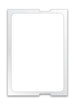 Static Cling Printing System Supplies - Blank White Generic Roll Labels (Large)