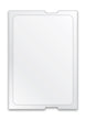 Static Cling Printing System Supplies - Blank Clear Generic Roll Labels (Large)