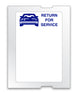 Static Cling Printing System Supplies - "Return for Service" Generic Roll Labels