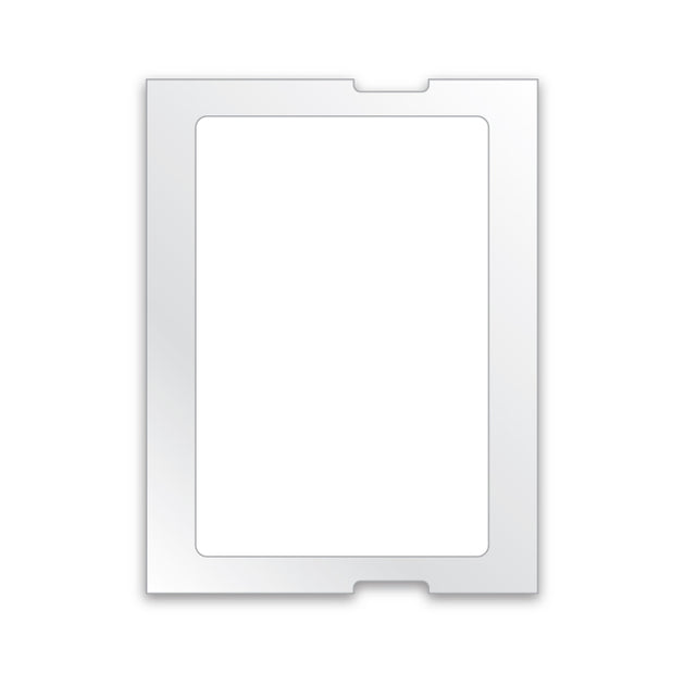 Static Cling Stock Labels - Blank White Generic Roll Labels