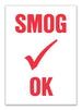 Static Cling Inspection Sticker