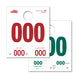 White Service Dispatch Numbers (000-9999)