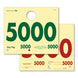 RL-78 3 & 4 Digit Service Dispatch Numbers (000-9999)