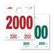White Service Dispatch Numbers (000-9999)