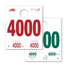 White Service Dispatch Numbers (000-9999)