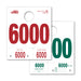 White Service Dispatch Numbers (000-9999)