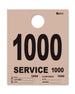Heavy Brite 4 Part Service Dispatch Numbers