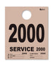 Heavy Brite 4 Part Service Dispatch Numbers