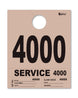 Heavy Brite 4 Part Service Dispatch Numbers