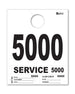 Heavy Brite 4 Part Service Dispatch Numbers