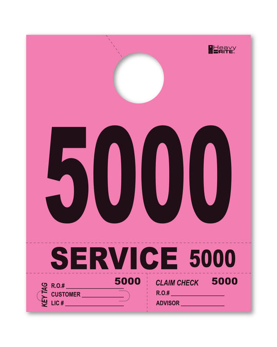 Pink Heavy Brite Dispatch Numbers