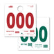 Heavy Stock Side Padded Dispatch Numbers
