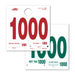 Heavy Stock Side Padded Dispatch Numbers