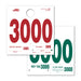 Heavy Stock Side Padded Dispatch Numbers (000-9999)