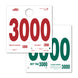 Heavy Stock Side Padded Dispatch Numbers (000-9999)