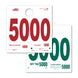 Heavy Stock Side Padded Dispatch Numbers (000-9999)