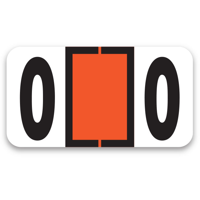File Right Color-Code Numbers - Ringbook