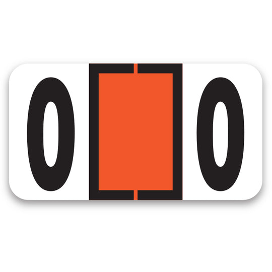 File Right Color-Code Numbers - Ringbook