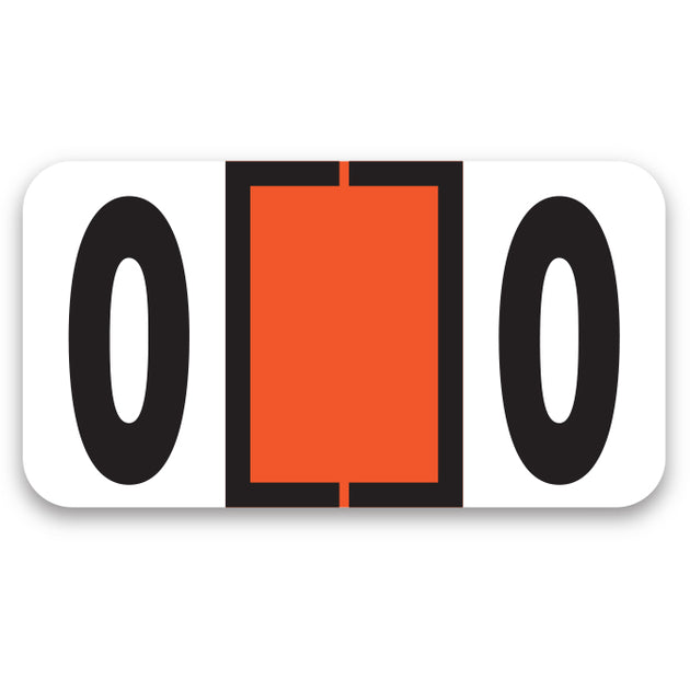 File Right Color-Code Numbers - Ringbook