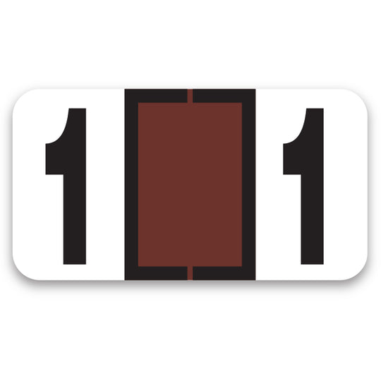 File Right Color-Code Numbers - Ringbook