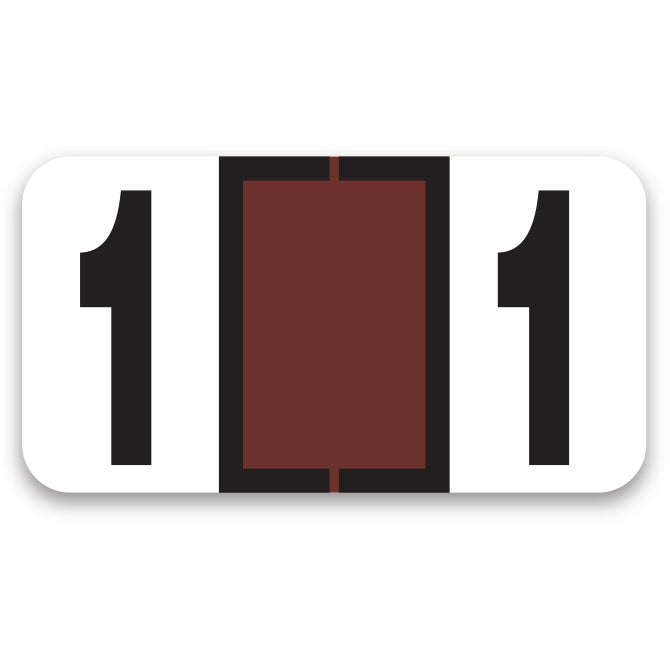 File Right Color-Code Numbers - Ringbook