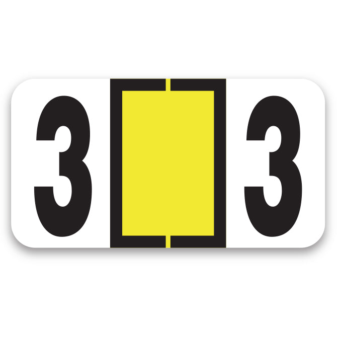 File Right Color-Code Numbers - Ringbook