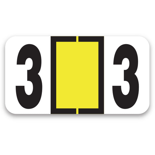 File Right Color-Code Numbers - Ringbook