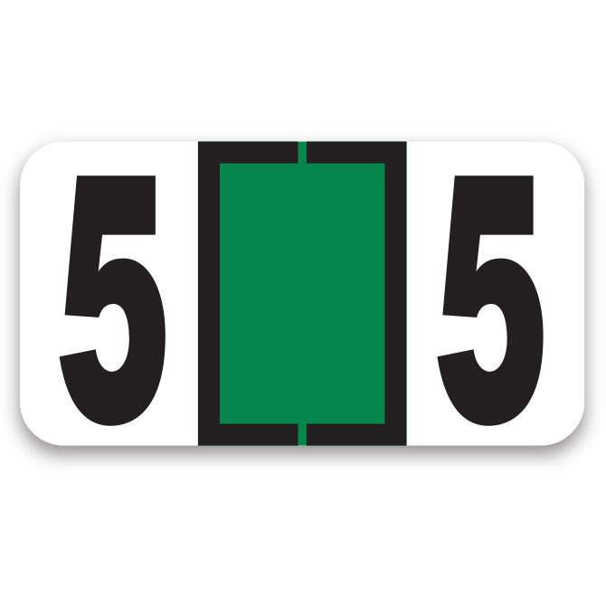 File Right Color-Code Numbers - Ringbook