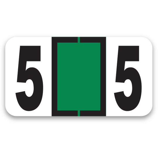 File Right Color-Code Numbers - Ringbook