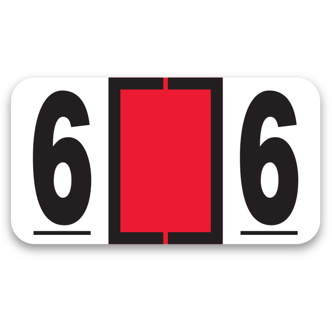 File Right Color-Code Numbers - Ringbook