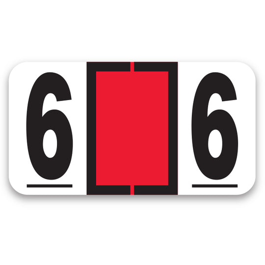 File Right Color-Code Numbers - Ringbook