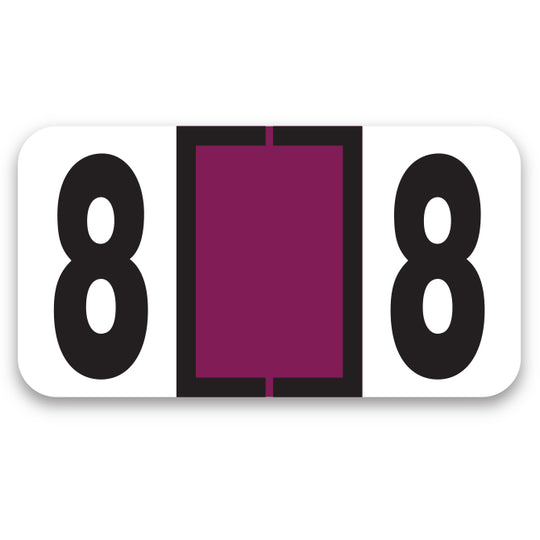 File Right Color-Code Numbers - Ringbook