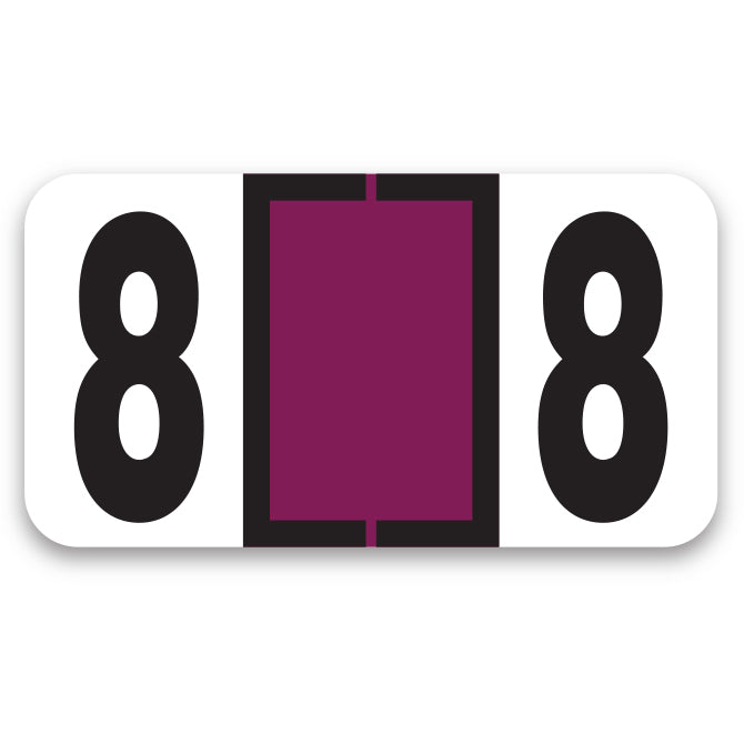 File Right Color-Code Numbers - Ringbook