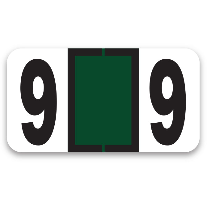 File Right Color-Code Numbers - Ringbook