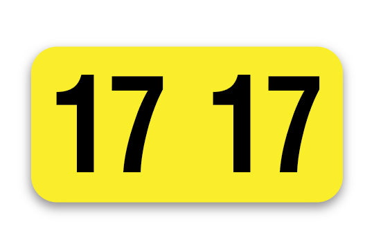 File Right Color-Code Years - Roll