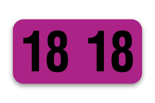 File Right Color-Code Years - Roll