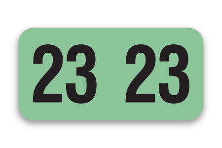 File Right Color-Code Years - Roll