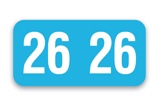File Right Color-Code Years - Roll