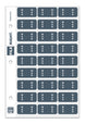 File Right Color-Code Month Labels - Ringbook