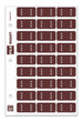File Right Color-Code Month Labels - Ringbook