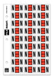 File Right Color-Code Alphabet Labels - Ringbook