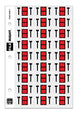 File Right Color-Code Alphabet Labels - Ringbook